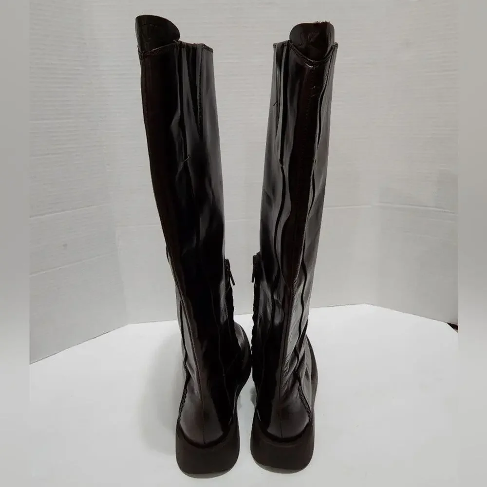 SARTO By Franco‎ Sarto Eliza Knee High Boots Leather Size 7.5 new!!!